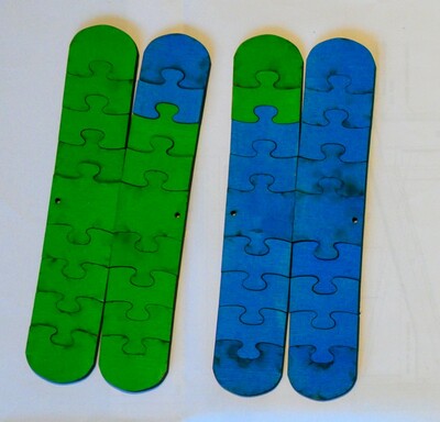 La mitose et la méiose avec des maquettes de chromosomes